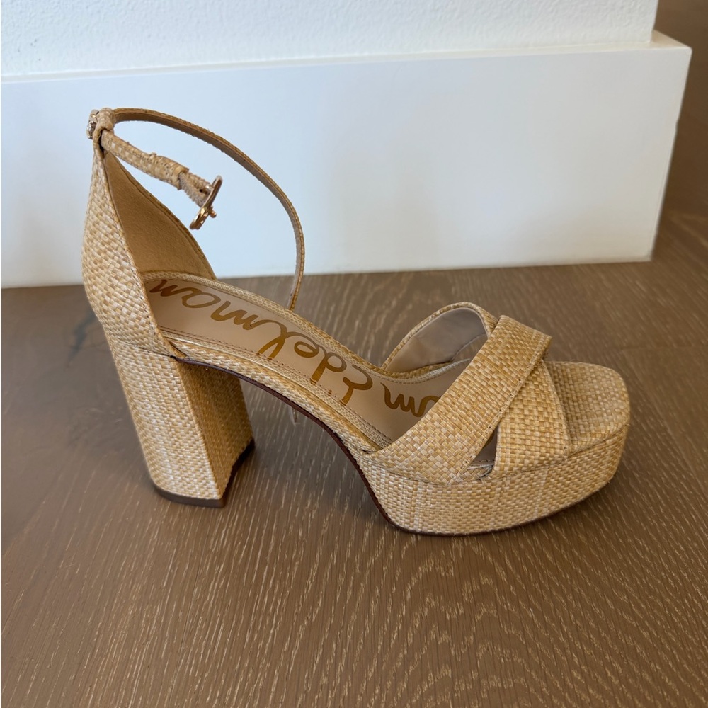 Sam Edelman Women's Jullian Heels color: Bleached Beechwood